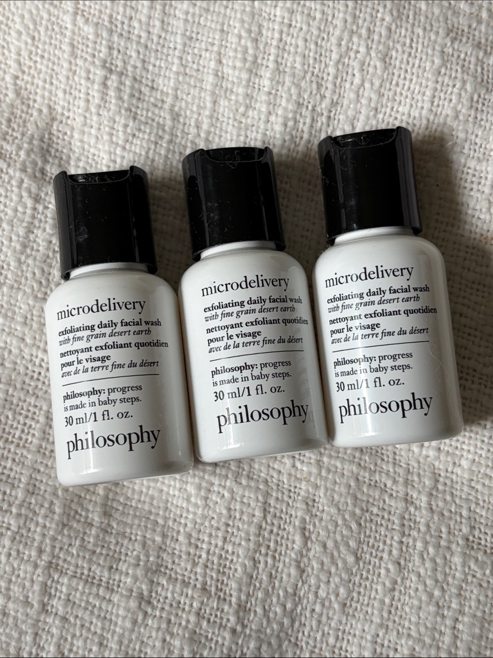 ⭐️5 for $20 - 3 New Philosophy Microdelivery Exfoliating Facial Wash Samples